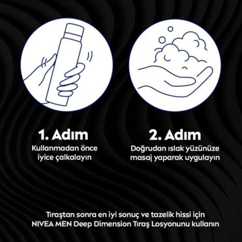 Nivea Men Hassas Tıraş Köpüğü 200 ml - Görsel 2