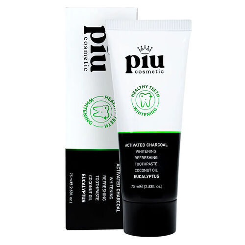Piu Cosmetic Aktif Karbon Diş Macunu 75 ml - Görsel 3