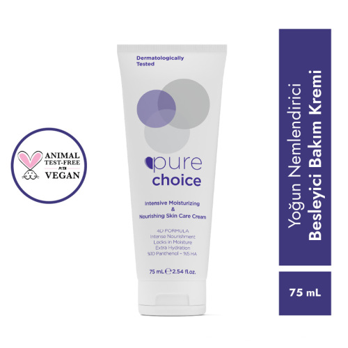 Pure Choice Yoğun Nemlendirici Ve Besleyici Cilt Bakım Kremi 75 ml - Görsel 3
