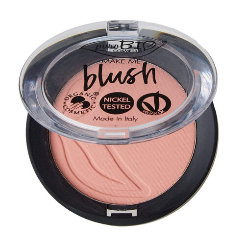 PuroBio Blush Make Me Blush Allık 5.2 gr - 02 Matte Coral Pink - Görsel 2