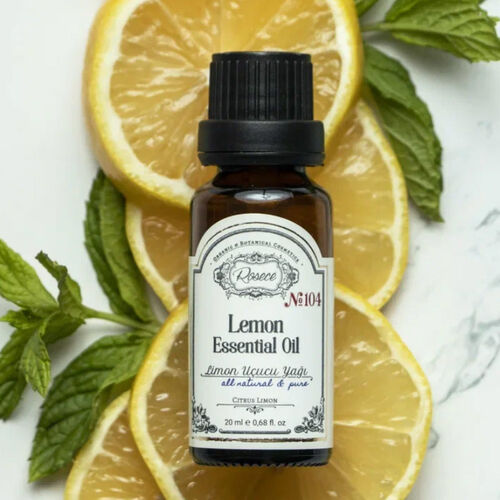 Rosece Lemon Essential Oil | Limon Esansiyel Yağı 20 ml - Görsel 2