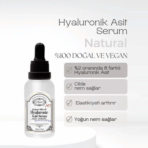 Rosece R07 Hyaluron Milky 8D Moleküler Hyaluronik Asit Serum 30 ml - Görsel 2