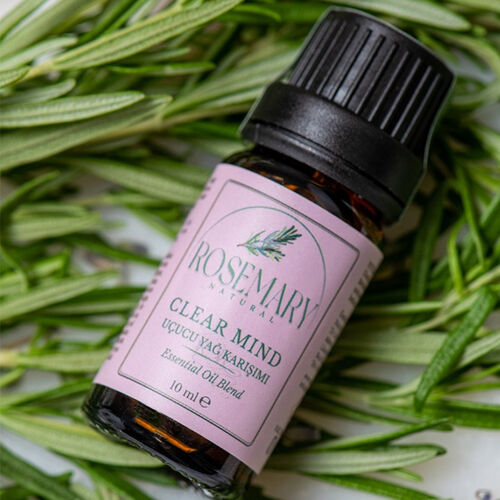 Rosemary Natural Clear Mind Uçucu Yağ Karışımı 10 ml - Görsel 2