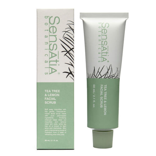 Sensatia Botanicals Tea Tree Lemon Yüz Peelingi 60 ml - Görsel 3
