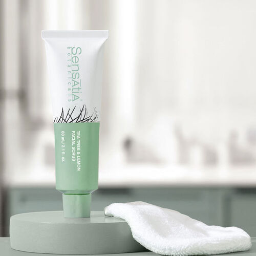 Sensatia Botanicals Tea Tree Lemon Yüz Peelingi 60 ml - Görsel 4