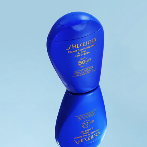 Shiseido GSC Blue Expert Sun Spf50+ Protector Lotion 300 ml - Görsel 3