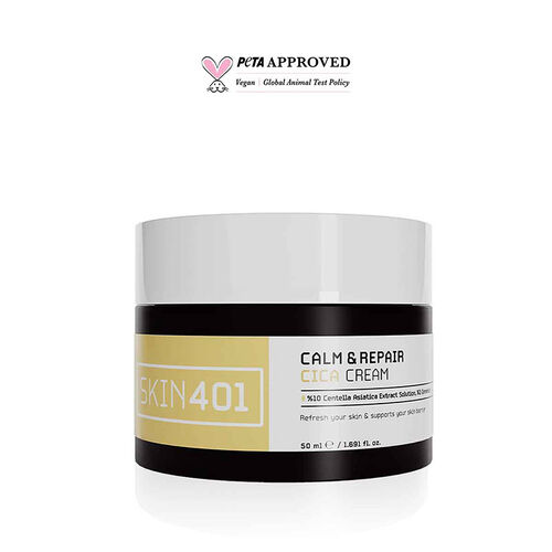 Skin401 Calm and Repair Cica Cream 50 ml - Görsel 3