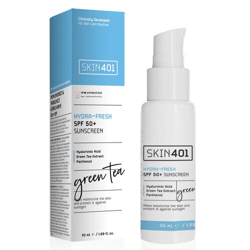 Skin401 Spf 50 Hydra Fresh Nemlendirici Tazeleyici Güneş Kremi 50 ml - Görsel 2