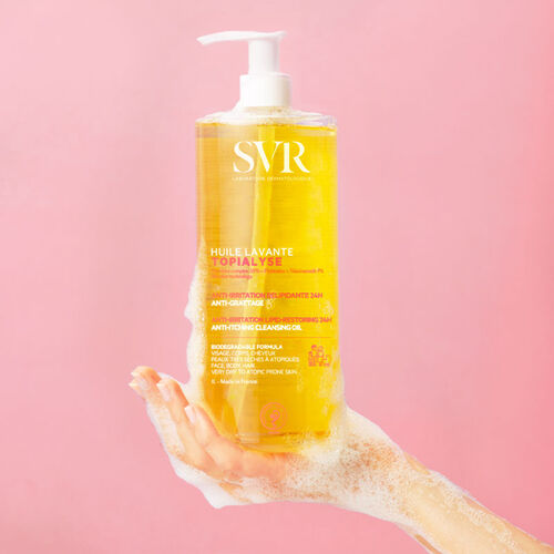 Svr Huile Lavante Topialyse Cleansing Oil 1000 ml - Görsel 2