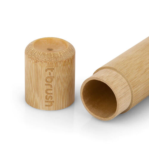 T-Brush Bambu Diş Fırçası Kabı - Görsel 2