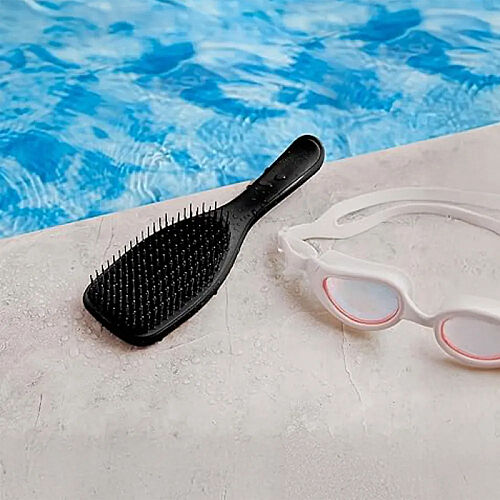 Tangle Teezer The Ultimate Detangler Black Eletriklenme Önleyici Saç Fırçası-Tarak - Düz ve Kıvırcık Saçlar - Görsel 4