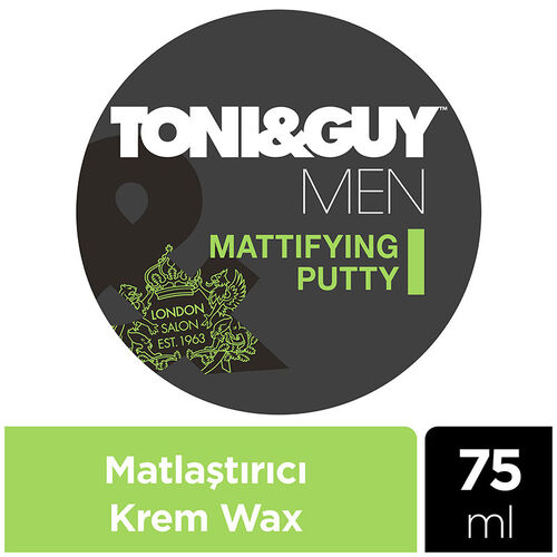 Toni Guy Doğal Ve Mat Görünüm Veren Şekillendirici Krem Wax 75 ml - Görsel 2