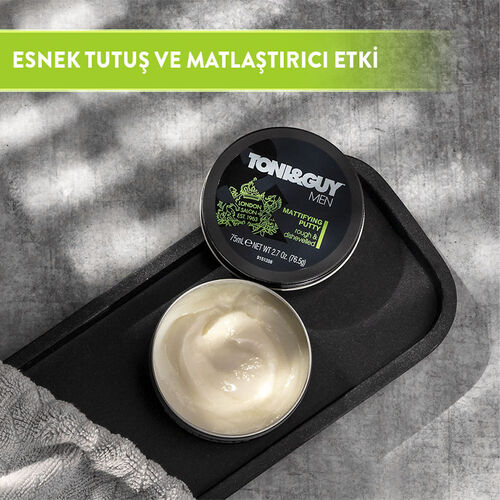Toni Guy Doğal Ve Mat Görünüm Veren Şekillendirici Krem Wax 75 ml - Görsel 3