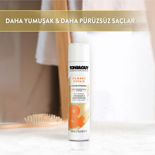 Toni Guy Yıpranmış Saçlar için Bakım Kremi 250 ml - Görsel 4