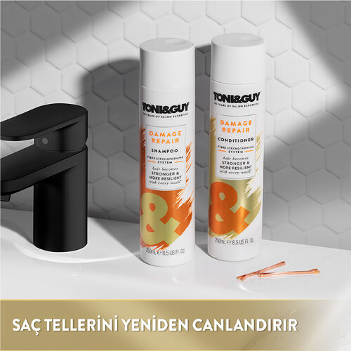 Toni Guy Yıpranmış Saçlar için Bakım Kremi 250 ml - Görsel 5