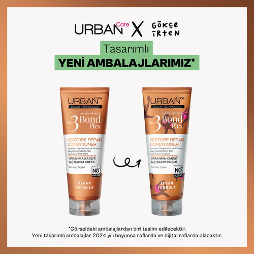 Urban Care Honey Infusion Bond Plex Yıpranma Karşıtı Saç Bakım Kremi 250 ml - Görsel 2