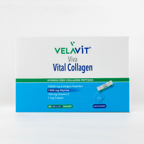 Velavit Viva Vital Collagen Toz Takviye Edici Gıda 30 Saşe - Görsel 2