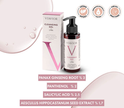 Viavior Lyra Cleansing Gel 100 ml - Görsel 3