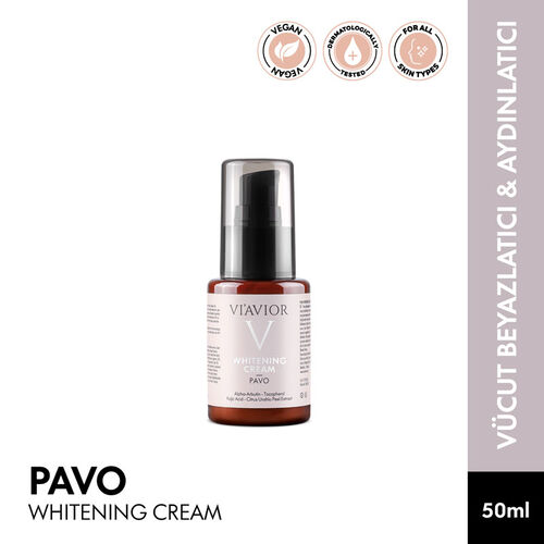 Viavior Pavo Whitening Cream 50 ml - Görsel 2