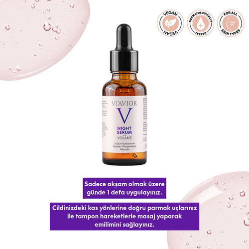 Viavior Volans Night Serum 30 ml - Görsel 4