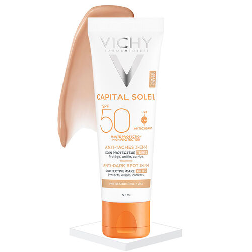 Vichy Capital Soleil Spf 50+ Anti Dark Spots Leke Karşıtı Renkli Güneş Kremi 50 ml - Görsel 2