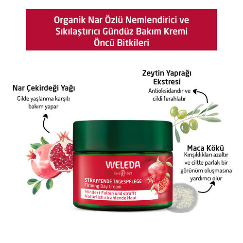 Weleda Nar Özlü Nemlendirici ve Sıkılaştırıcı Gündüz Bakım Kremi 40 ml - Görsel 3