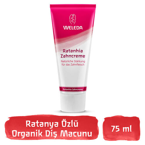 Weleda Ratanya Özlü Organik Diş Macunu 75 ml - Görsel 2