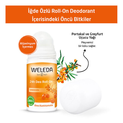 Weleda Yabani İğde Özlü Doğal Roll On Deodorant 50 ml - Görsel 4