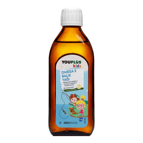 Abdi İbrahim YouPlus Kids Omega 3 150 ml - Görsel 2