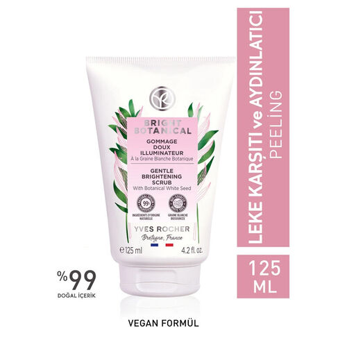 Yves Rocher Bright Botanical Leke Karşıtı Aydınlatıcı Peeling 125 ml - Görsel 2