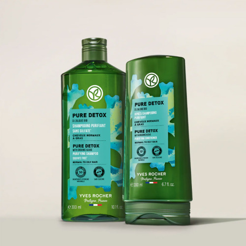 Yves Rocher Pure Detox Yağlı Saçlar İçin Arındırıcı Şampuan 300 ml - Görsel 5