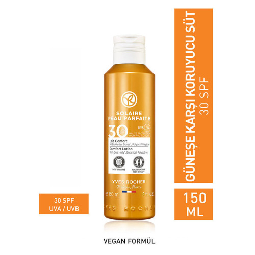 Yves Rocher Solaire Peau Parfaite Spf 50+ Güneşe Karşı Koruyucu Süt 150 ml - Görsel 2