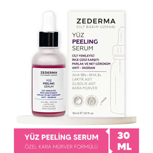 Zederma Yüz Peeling Serum 30 ml - Görsel 3